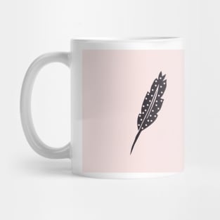 Blush feather Mug